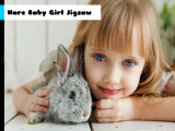 玩 Hare baby girl jigsaw now
