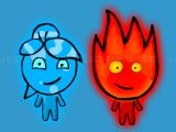 玩 Fireboy and watergirl 3 in the ice temple now