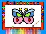 玩 Color and decorate butterflies now