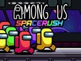 玩 Among us space rush now