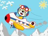 玩 Friendly airplanes for kids coloring now