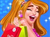 玩 Shopping mall rich girl dressup - color by number now