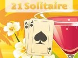 玩 21 solitaire now