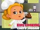 玩 Kids cooking chefs jigsaw now