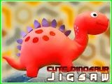 玩 Cute dinosaur jigsaw now
