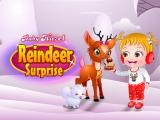玩 Baby hazel reindeer suprise now