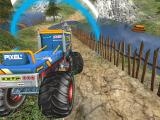 玩 Monster truck offroad driving mountain now